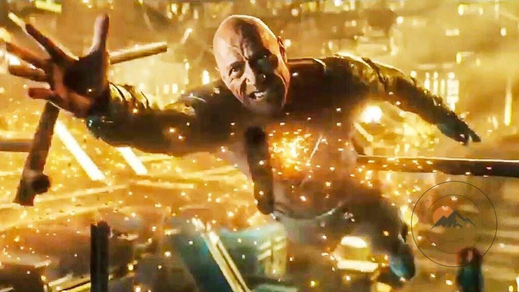 black adam movie scene